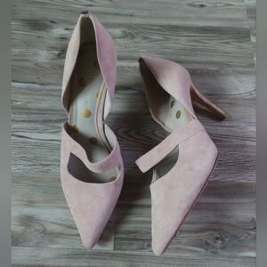Boden Adrianna Pink / Blush Suede Stiletto Pumps Size 40.5 US 9